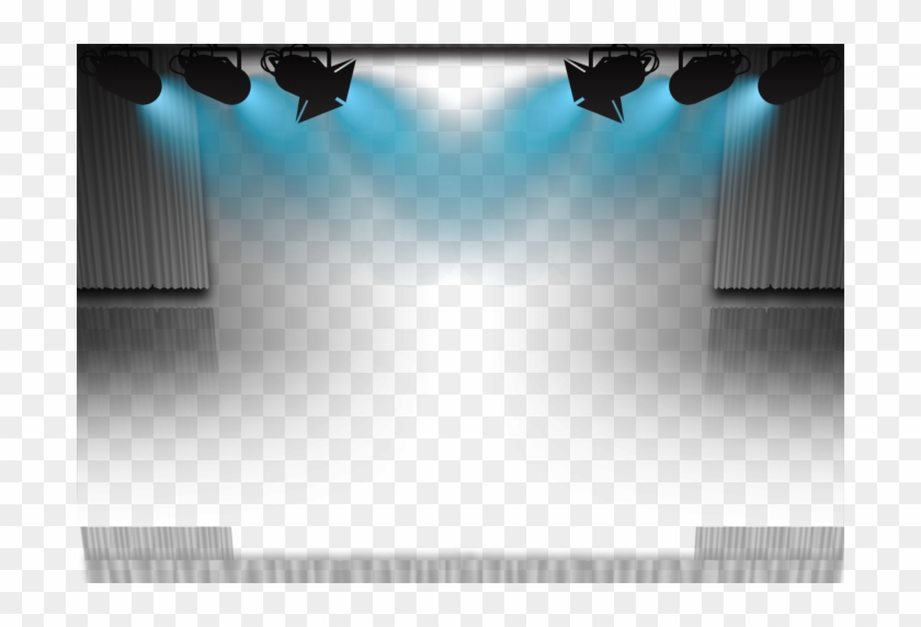 Stage Lights Background Png - Spotlights On Stage Background Png Clipart #2958663