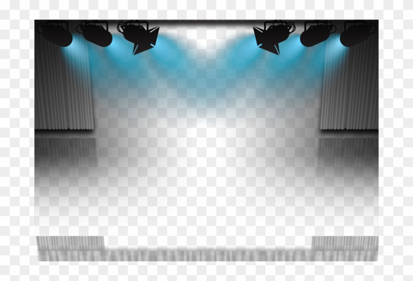 Stage Lights Background Png - Spotlights On Stage Background Png Clipart