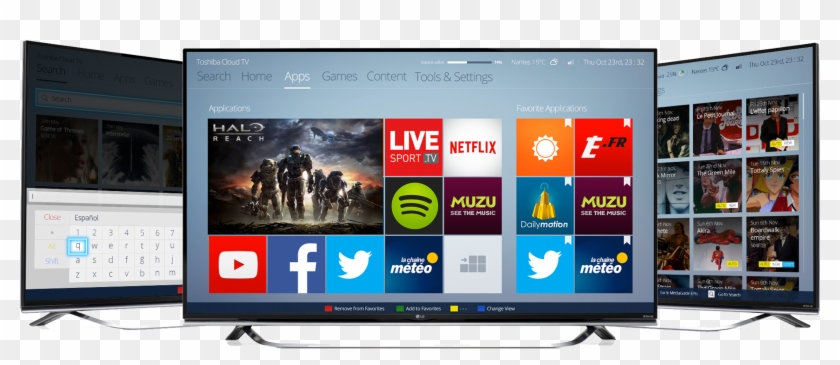 Smart Tv App Development - Smart Led Tv Png Clipart