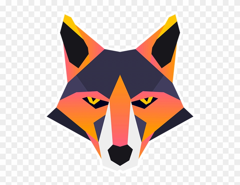 Loud Wolf Footer Logo - Red Fox Clipart #2958843