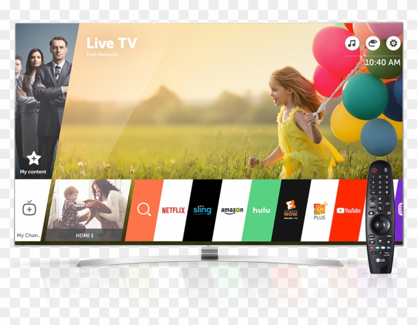 Here's How To Make Your Current Tv A Smart Tv - Lg Smart Tv Apps Clipart