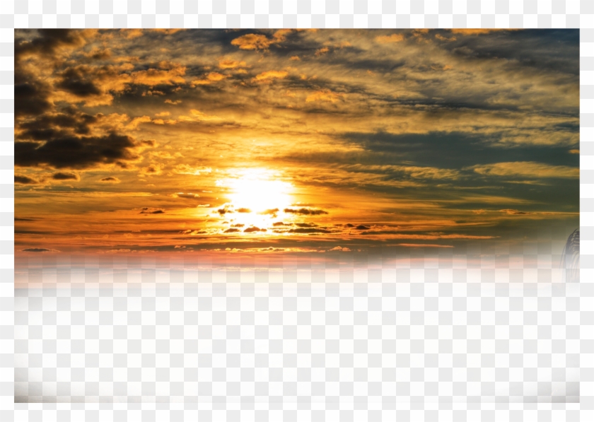 Cloud Evening Afterglow Beautiful Fire Download - Sunset Clipart #2959008