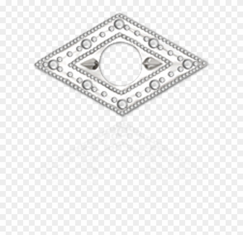 14k Diamond Shape Trim , Png Download - Circle Clipart #2959052