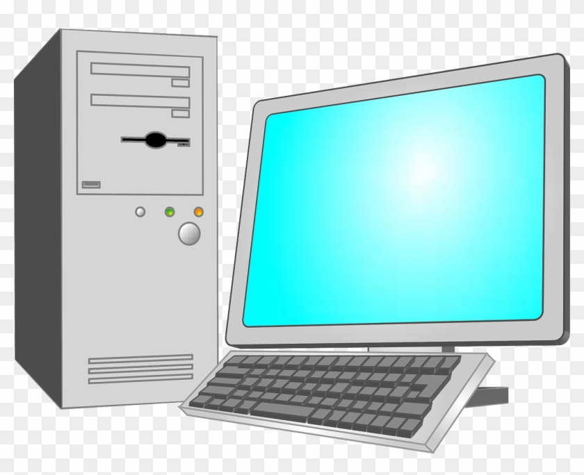 Computer Screen Desktop Png Image - Organisasi Dan Arsitektur Komputer Clipart #2959151