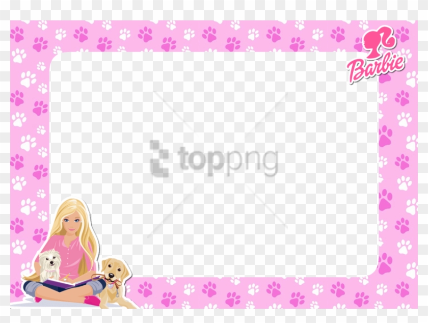 Free Png Barbie - Barbie Borders And Frames Clipart