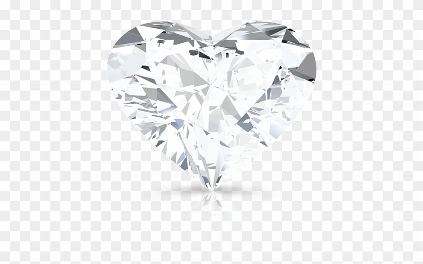 For Me A Small Halo Of Diamonds Around The Outside - Diamonds Heart Perfect Clipart