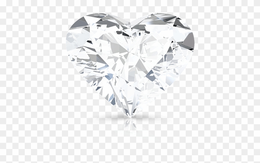 For Me A Small Halo Of Diamonds Around The Outside - Diamonds Heart Perfect Clipart #2959198