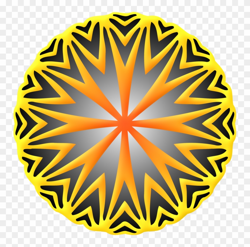 Computer Icons Compass Rose Wind Ornament - Kolam Clipart - Png Download #2959282