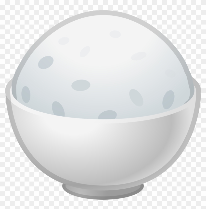 Cooked Rice Icon - Ceramic Clipart