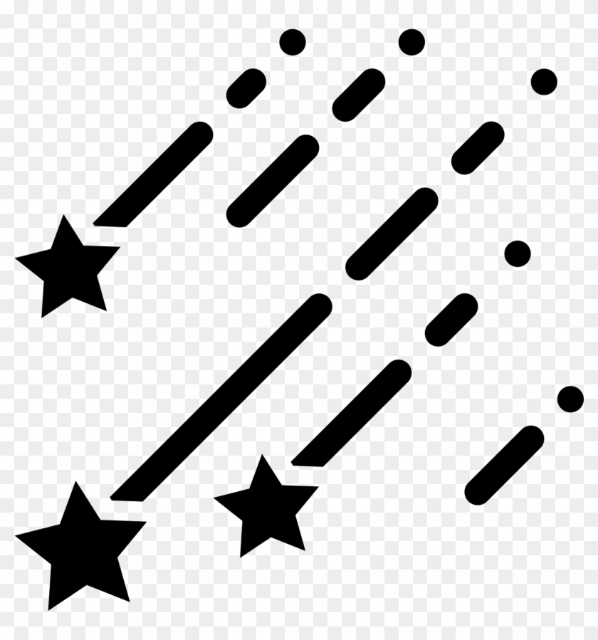 Shooting Stars Png - Shooting Stars Icon Png Clipart #2959658