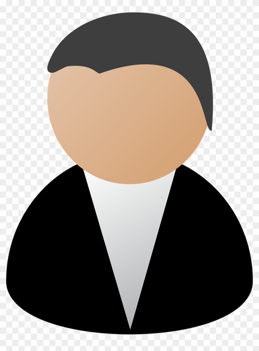 Person Business Avatar Anonymous Png Image - Person Black Clipart #2959987