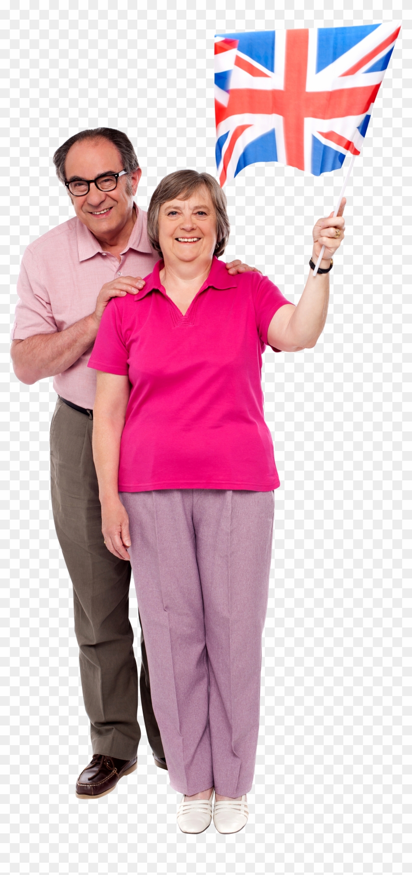 Old Couple Png Image - Standing Clipart #2960234