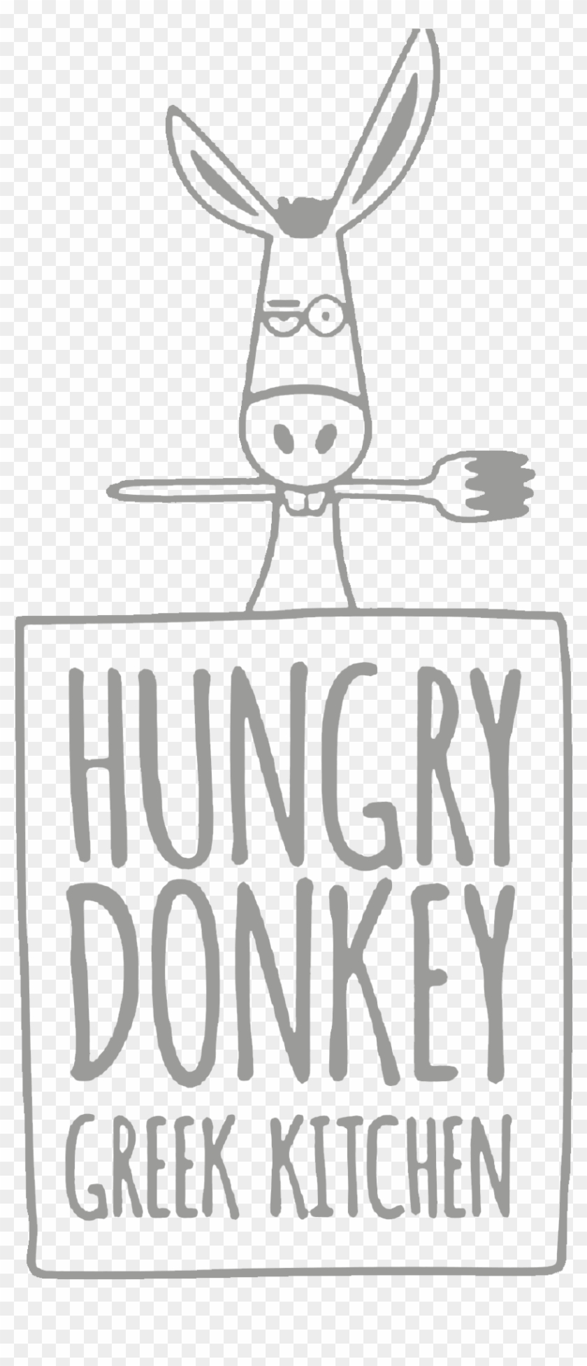 Hungry Donkey , Png Download - Cartoon Clipart #2960735