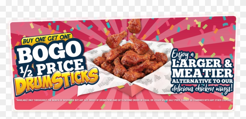 No One Knows Wings Like We Do At Wingsup - Chicken 65 Clipart #2961064