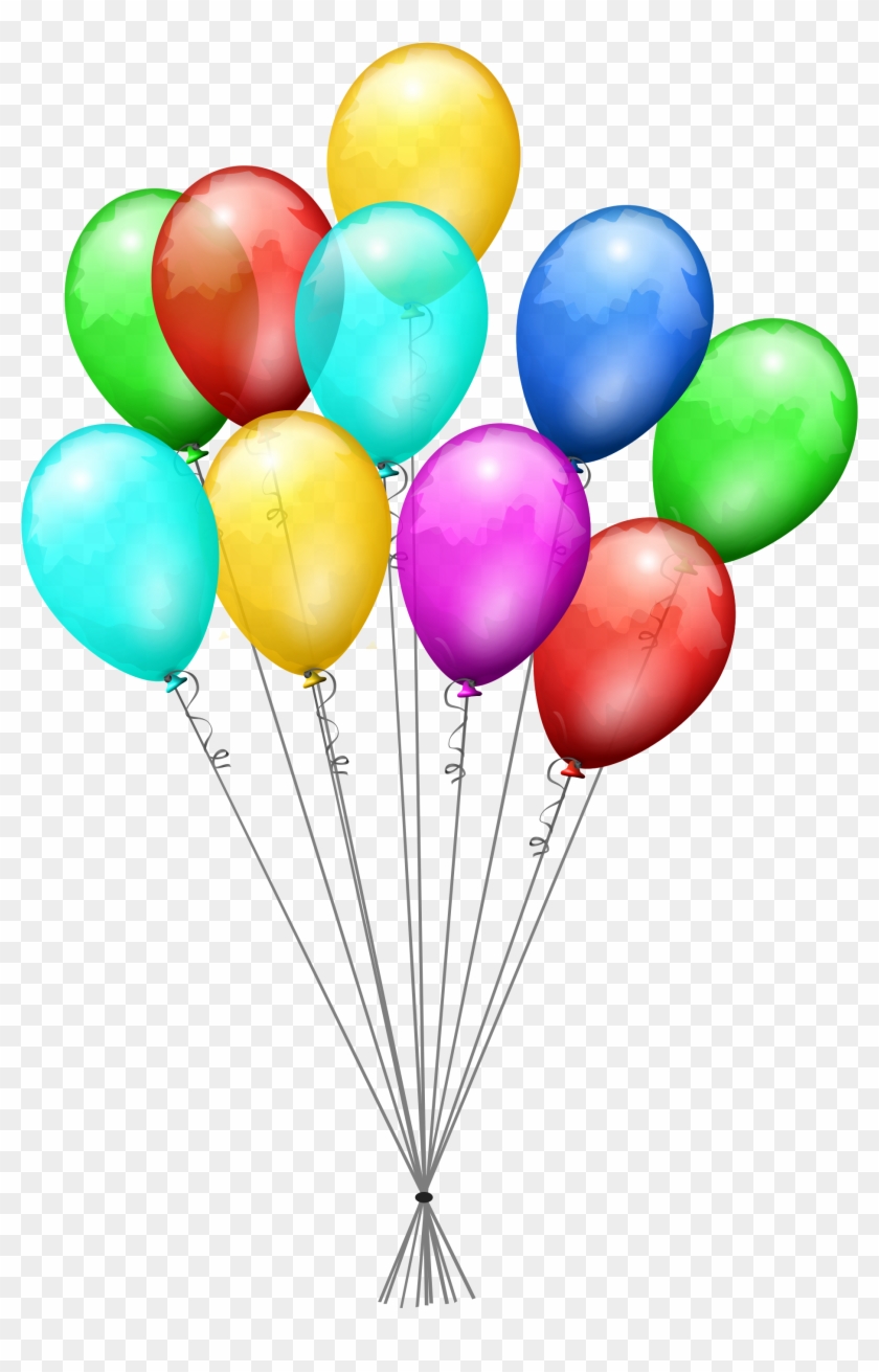 Balloon Svg String Png - Birthday Balloon With Transparent Background Clipart