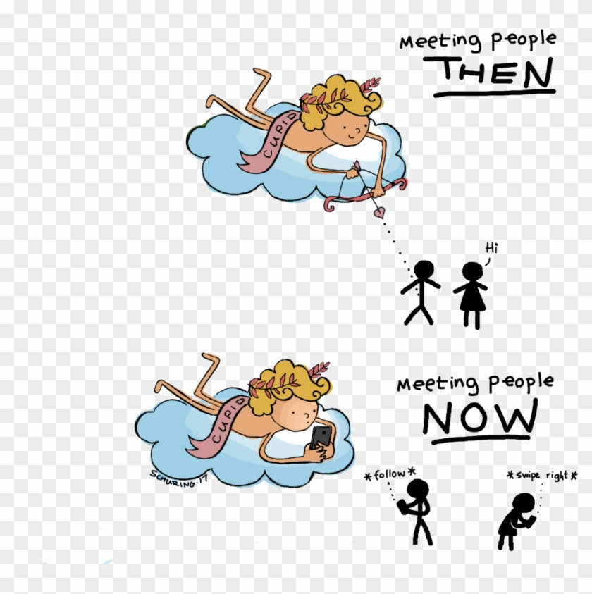 The Cause Of Most Every Boy And Girl's Hormonal Stress - Cartoon Clipart