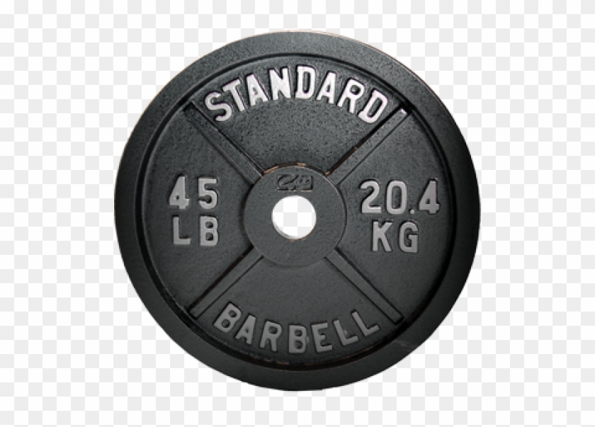 Dumbbell Plate Png - 45lb Plate Clipart