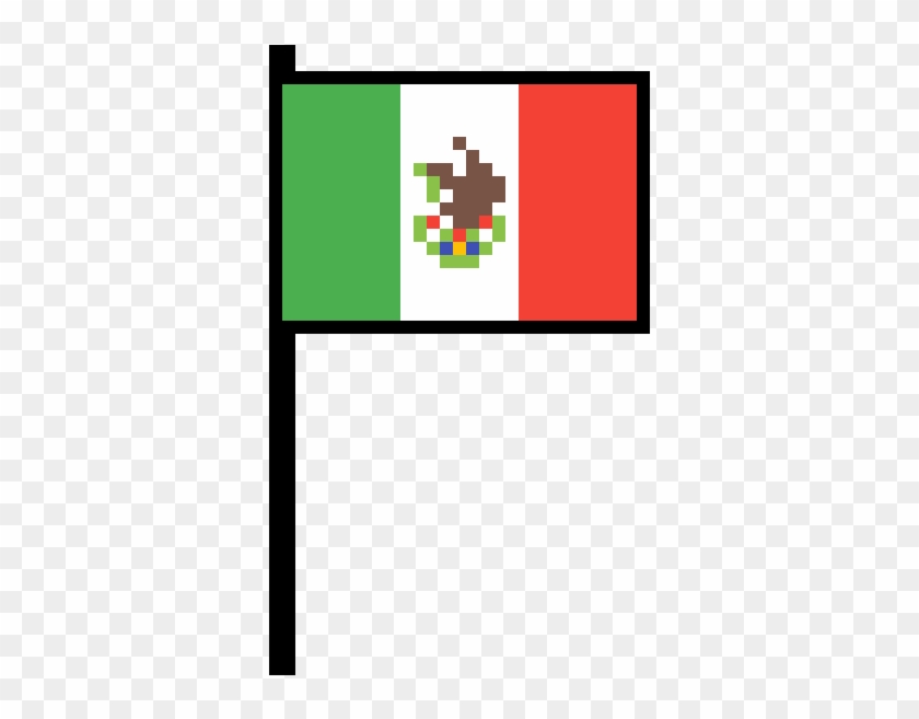 Mexican Flag - Illustration Clipart