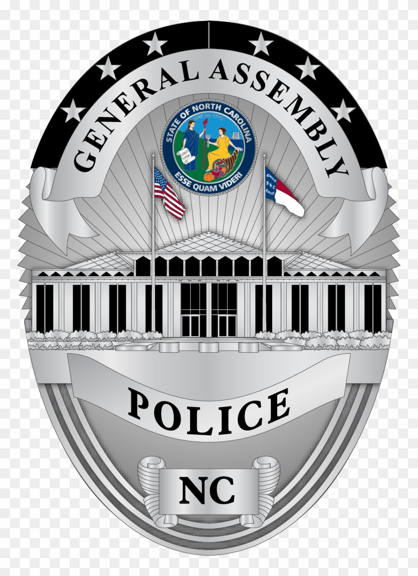 North Carolina General Assembly Police Department - Emblem Clipart #2961410