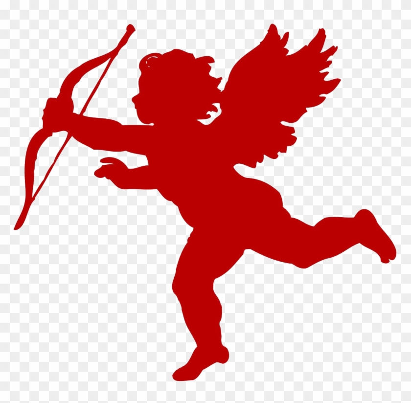 Cupid Arrow Png Transparent Image - Valentine Cupid Clipart