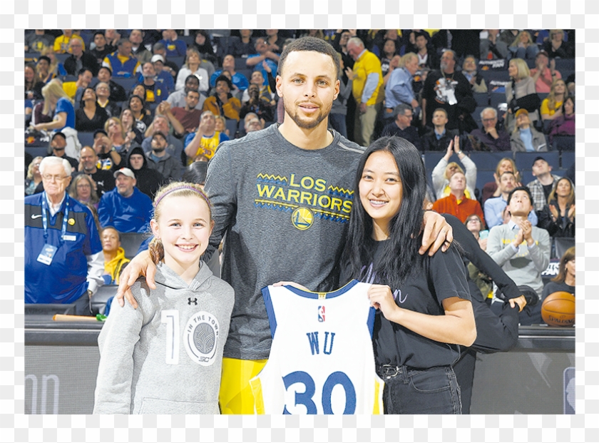 Stephen Curry Y La Pequeña Californiana Riley, Que - Riley Morrison Stephen Curry Clipart #2961728