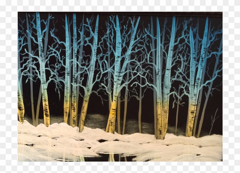 Bob Ross Style Oil Painting Classes Clipart