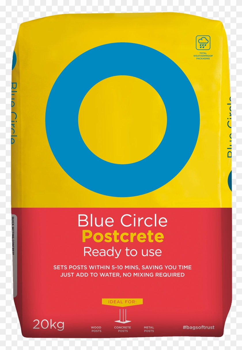 Find A Blue Circle Stockist - Blue Circle Postcrete Clipart #2962323