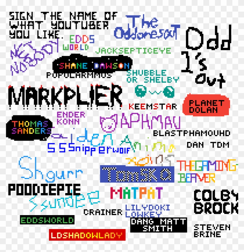 Keemstar - 8 Bit Type Clipart