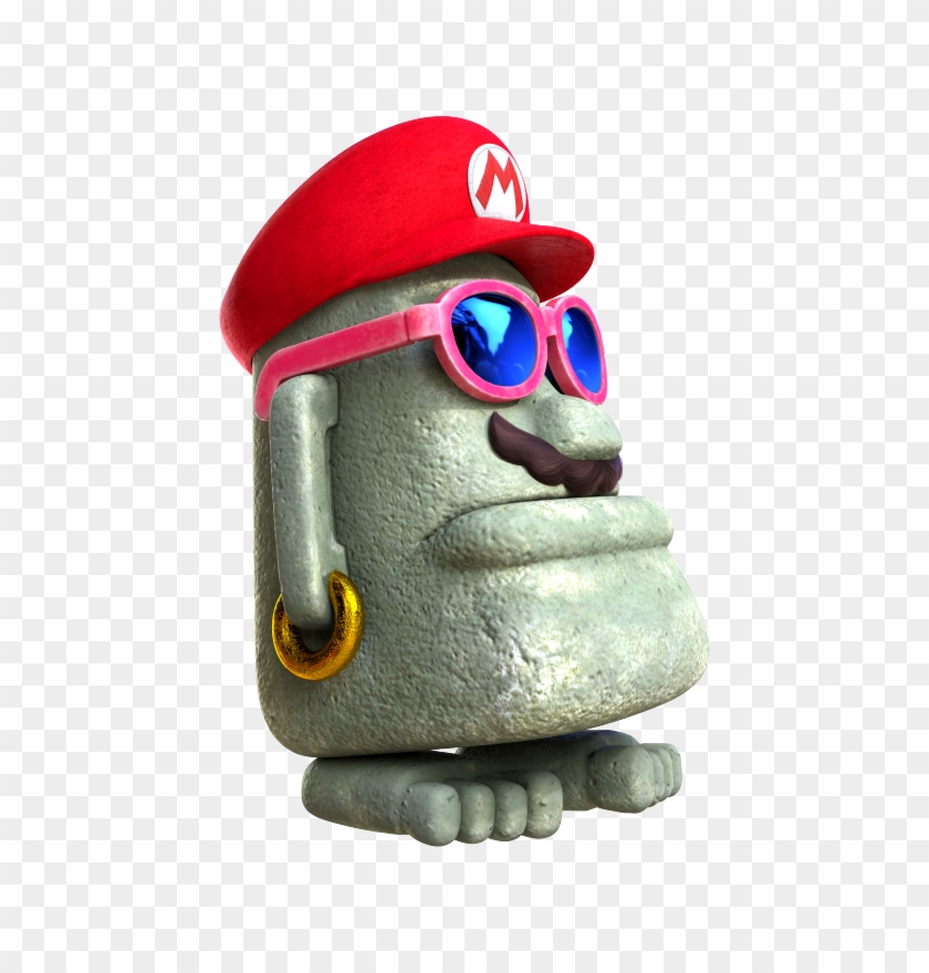 Log In / Register - Super Mario Odyssey Statue Clipart
