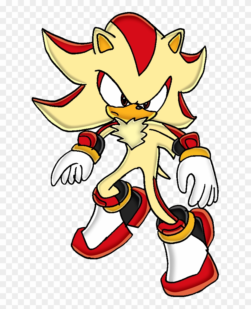 Super Shadow The Hedgehog Project 20 - Super Shadow Sonic X Png Clipart
