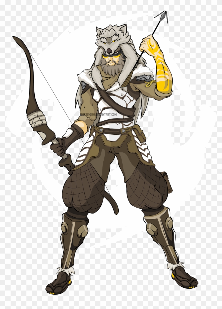 Okami By Tokeshiro - Overwatch Hanzo Okami Drawing Clipart #2962709