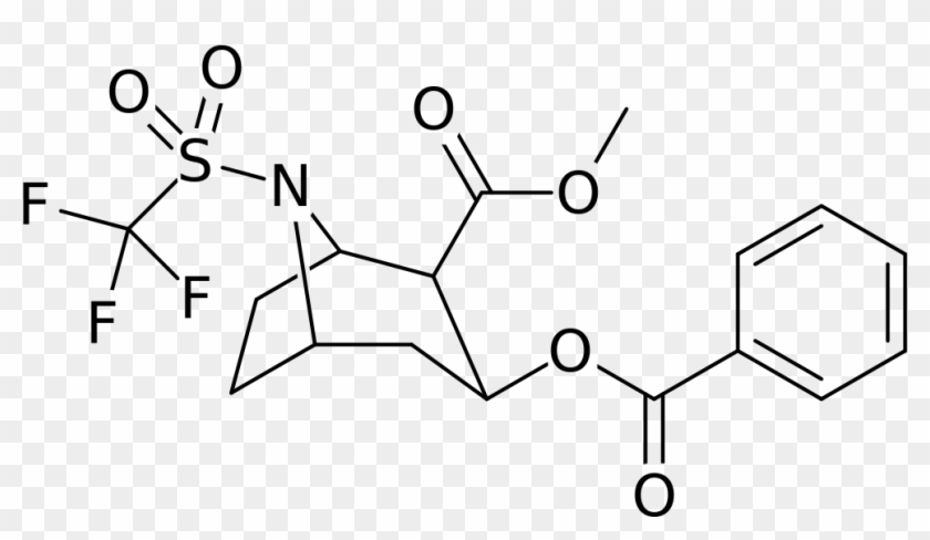 Cocaine Analog 220b - Coca Leaves Chemical Structure Clipart