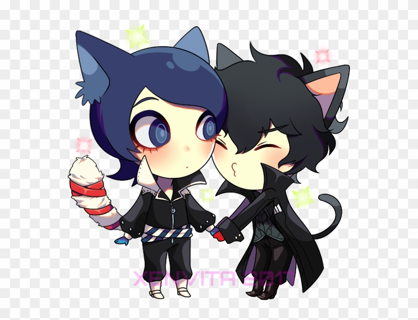 Yusuke Persona 5 , Png Download - Cartoon Clipart #2963603