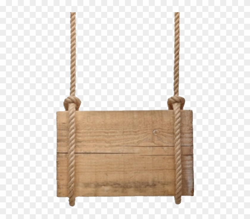 #woodensign #wood #sign #rope #blanksign #brown #hangingsign - Rope Hanging Poster Clipart