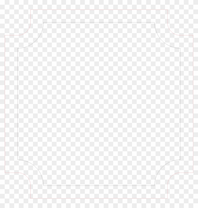 You Can Set Your Contour To Give You The Thickness - Line Art Clipart