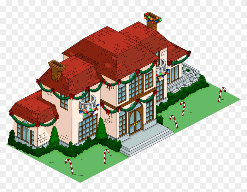 Christmas Compound Melted - Simpsons Fat Tony Home Clipart