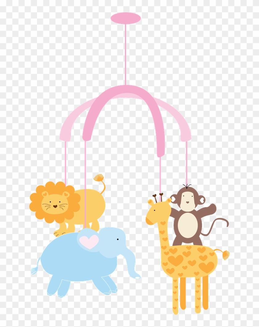 Mobile Clipart Toy Phone - Transparent Baby Mobile Clipart - Png Download