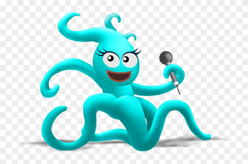 Stage Fright The Singing Competition Krakira - Cartoon Clipart