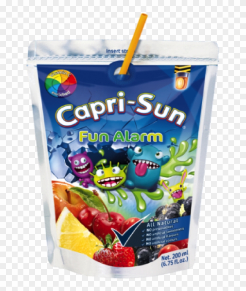 Capri Sun Png Transparent Background - Capri Sonne Monster Alarm Clipart