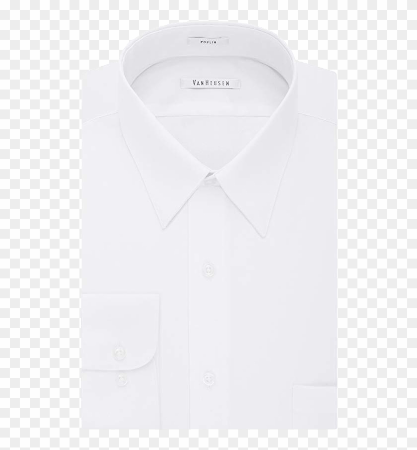 Van Hausen Regular Fit White Shirt - Label Clipart (#2965177) - PikPng