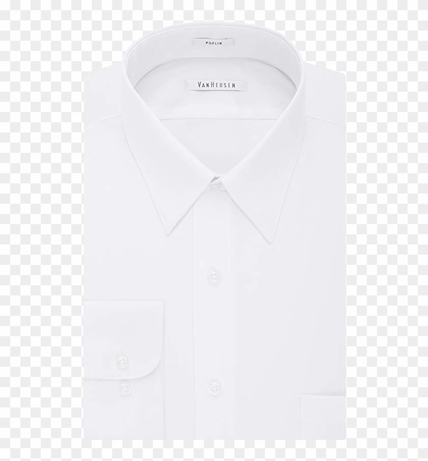 Van Hausen Regular Fit White Shirt - Label Clipart