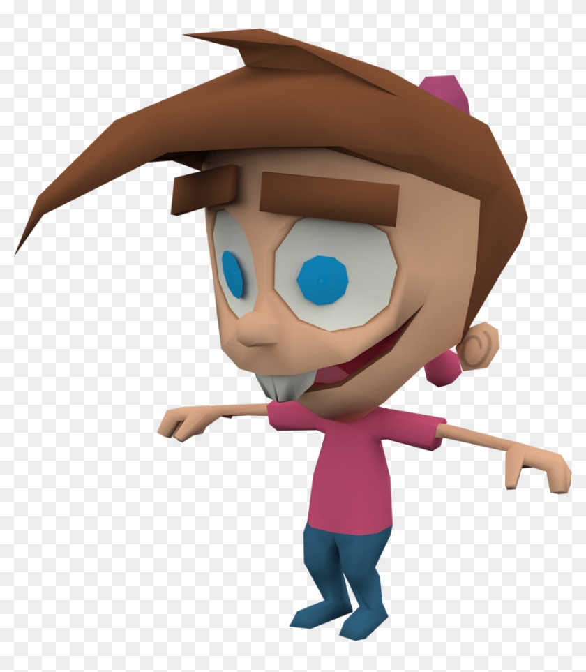 Timmy Turner Model By Crasharki - Cartoon Clipart