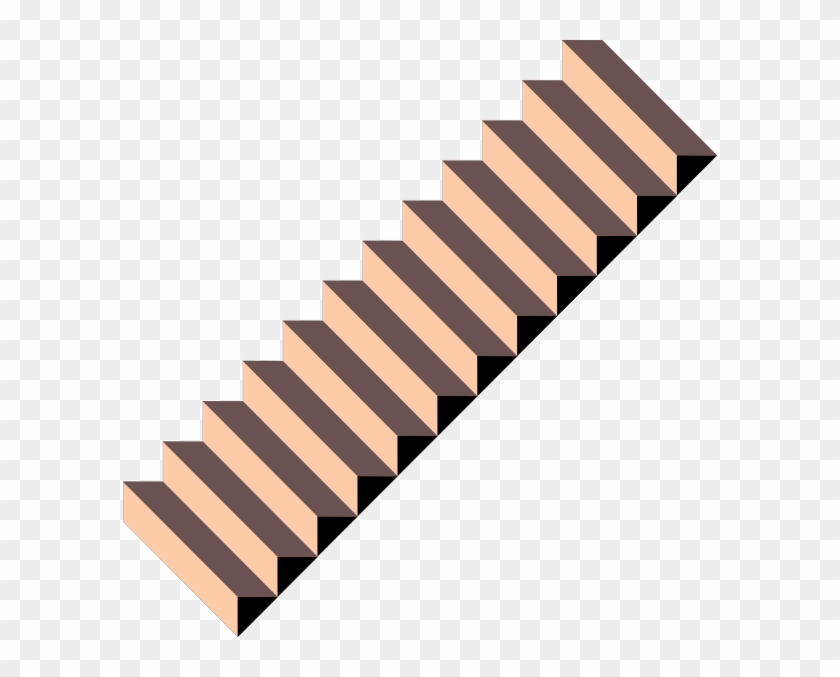Stairs Clip Art At Clker Com Vector - Tangga Vector Png Transparent Png