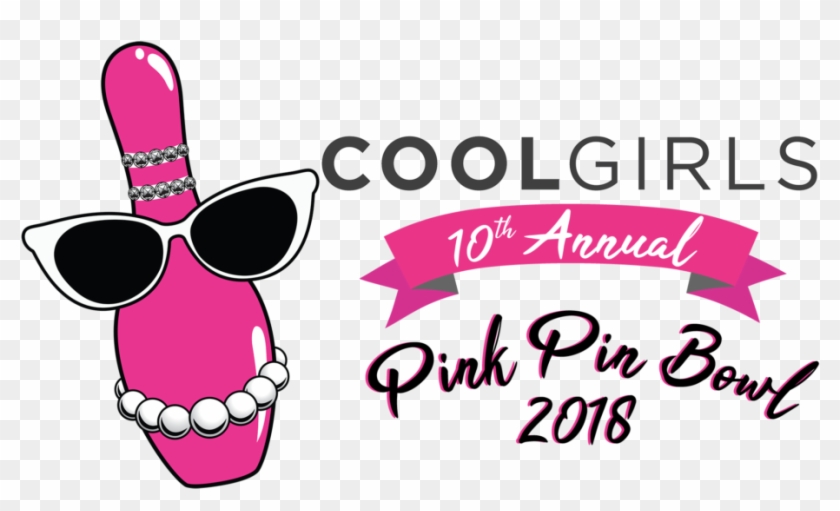 Cool Girls Pink Pin Bowl Clipart #2965703
