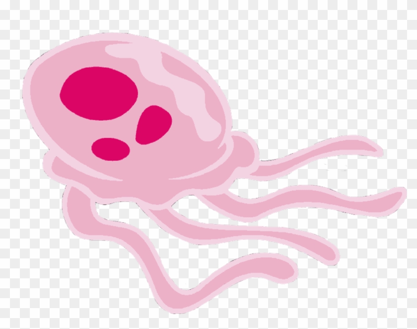 Spongebob Jelly Fish Transparent Gif , Png Download - Transparent Spongebob Jellyfish Png Clipart