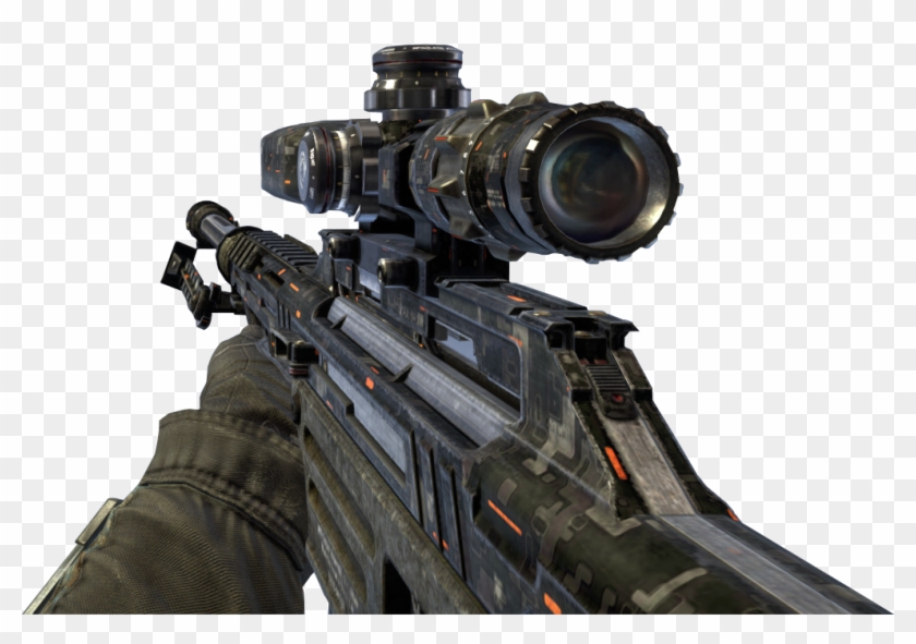 Call Of Duty Sniper Rifle Png - Call Of Duty Black Ops Gun Png Clipart #2967098