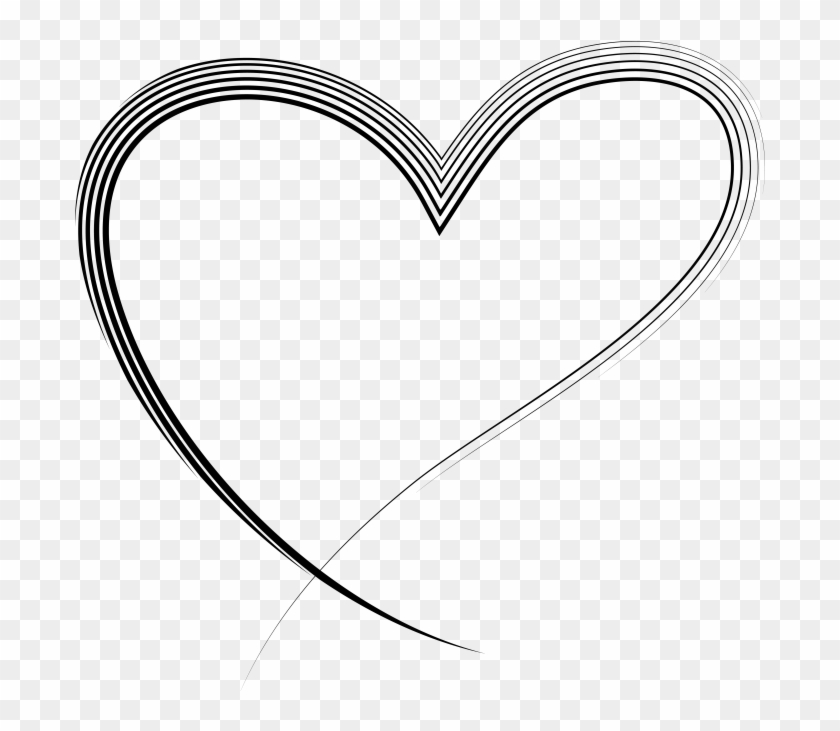 Hand Drawn Heart - Heart Clipart