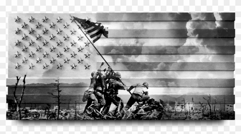 Dl Warfield For Memorial Day United States Of I Will - Iwo Jima Flag Raising Clipart