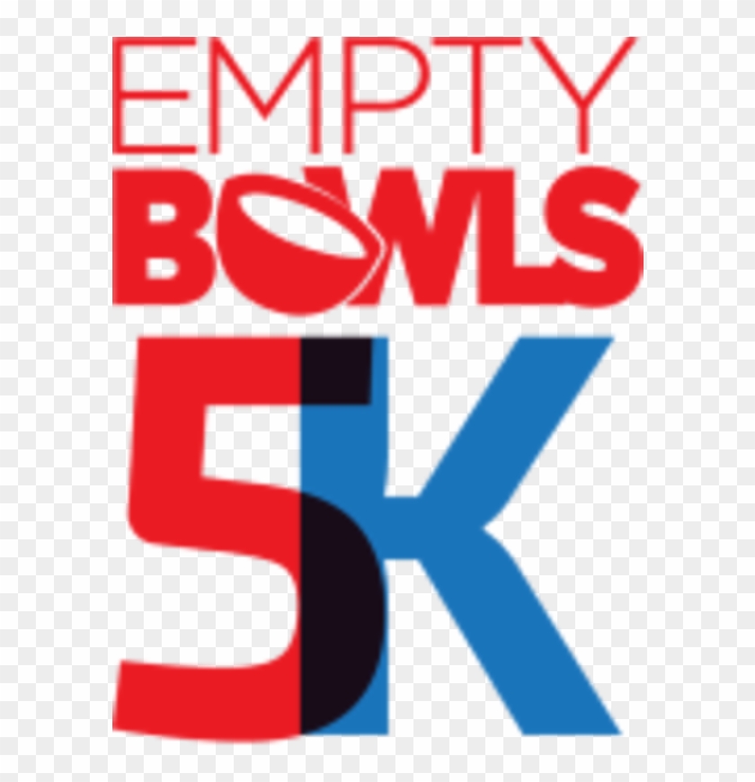 Empty Bowls 5k Memorial Day Weekend Fun Run - Graphic Design Clipart