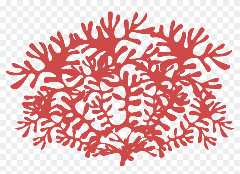 Seaweed Seaweed Alpha Coral - Illustration Clipart